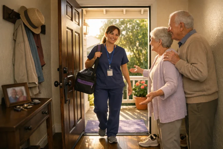 Home Health Nurse Visit