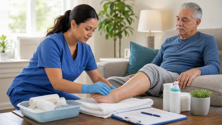 Arterial Ulcer Care at Home