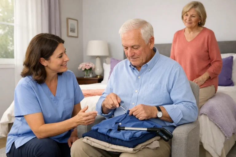 Dressing Training at Home